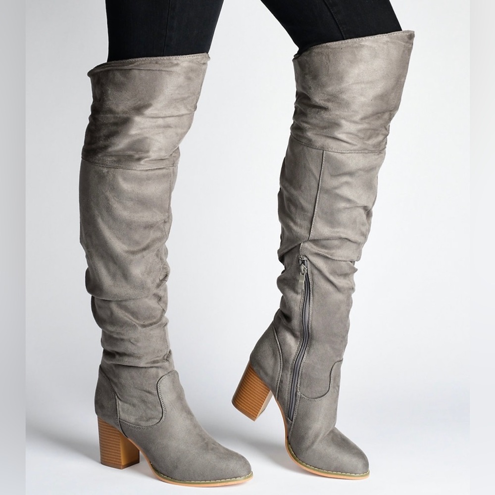 NIB Journee Collection Kaison Tall Boots Size 10 - Picture 2 of 7